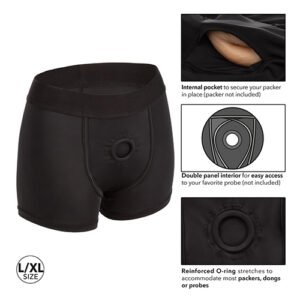 BOUNDLESS BOXER BRIEF L/XL HARNESS BLACK
