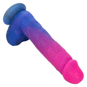 NAUGHTY BITS OMBRE HOMBRE XL VIBRATING DILDO