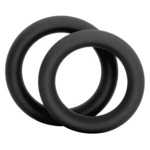 SILICONE SUPER RINGS BLACK