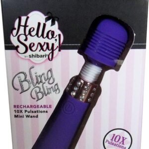 SHIBARI SEXY! BLING BLING MINI WAND LILAC