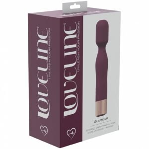 LOVELINE GLAMOUR MINI WAND BURGUNDY