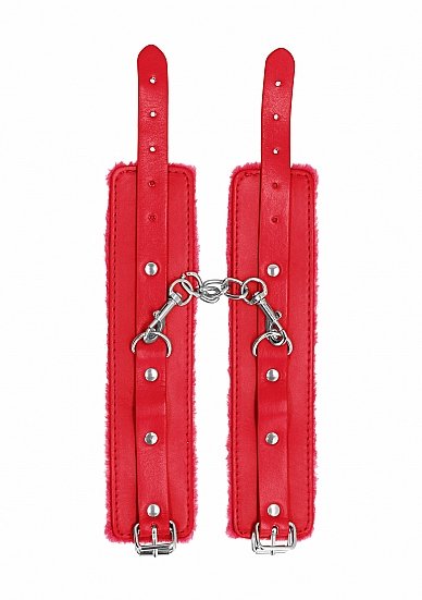 SHTOU267REDleatherhandcuffsred3