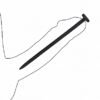 SILICONE SCREW PLUG SET URETHRAL SOUNDING BLACK