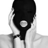 B&W SUBMISSION MASK W/ OPEN MOUTH