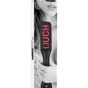 B&W BONDED LEATHER PADDLE OUCH" "