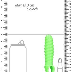 GLOW SWIRL STRETCHABLE PENIS SHEATH