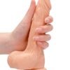 REALROCK 7IN DONG FLESH W/ TESTICLES