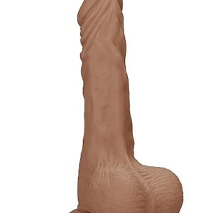 REALROCK 8IN DONG TAN W/ TESTICLES