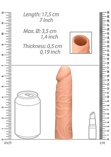 SHTREA104penissleeve7inhollowdildobeige9