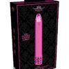 ROYAL GEMS SHINY PINK ABS BULLET RECHARGEABLE