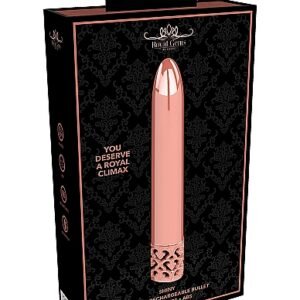 ROYAL GEMS SHINY ROSE ABS BULLET RECHARGEABLE