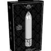 ROYAL GEMS GLAMOR POWERFUL BULLET RECHARGEABLE SILVER