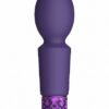 ROYAL GEMS BRILLIANT PURPLE RECHARGEABLE SILICONE BULLET