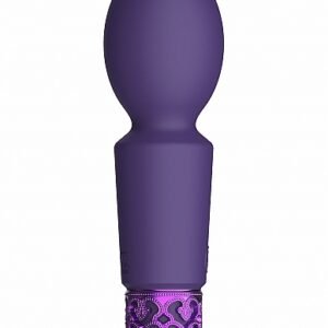ROYAL GEMS BRILLIANT PURPLE RECHARGEABLE SILICONE BULLET