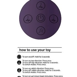 VIVE HALO PURPLE VIBRATOR