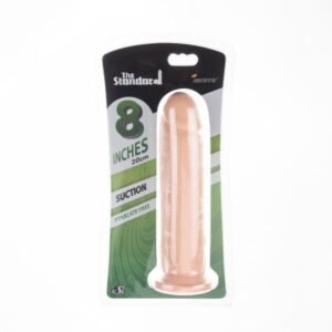 COCK 8IN FLESH W/SUCTION CUP