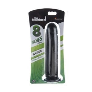 COCK 8IN BLACK W/SUCTION CUP