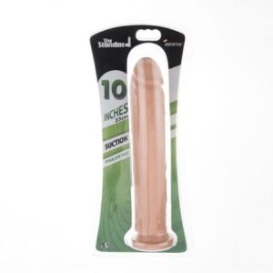 IGNITE COCK W/SUCTION VANILLA 10 IN