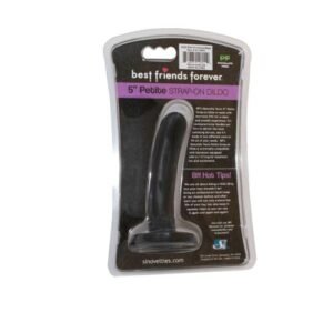 BFF PETITE STRAP ON DILDO BLACK 5IN