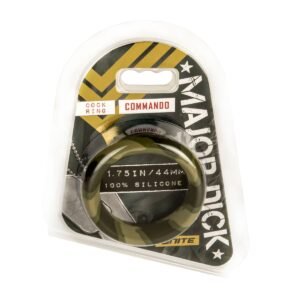 MAJOR DICK COMMANDO 1.75 WIDE SILICONE COCK RING "