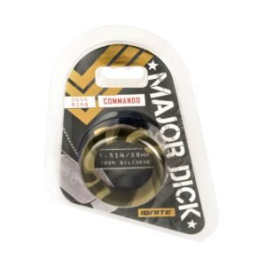 MAJOR DICK COMMANDO 1.5 WIDE SILICONE COCK RING "