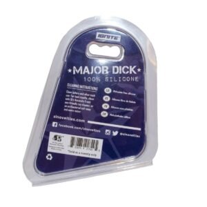 MAJOR DICK COMMANDO SILICONE DONUT BLUE CAMO (1.5IN./38MM)