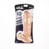 IGNITE THICK COCK W/BALLS & SUCTION FLESH 10IN