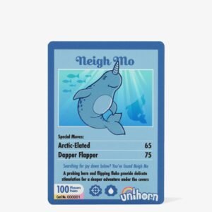 UNIHORN OF THE SEA NEIGH MO THE NARWHAL