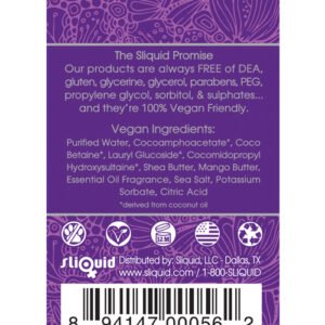 SLIQUID SOAK BUBBLE BATH CHERRY BLOSSOM 8.5 OZ