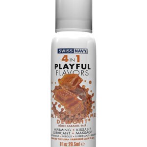 SWISS NAVY 4 IN 1 SALTED CARAMEL 1 OZ