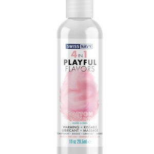 SWISS NAVY 4 IN 1 PLAYFUL FLAVORS COTTON CANDY 1OZ