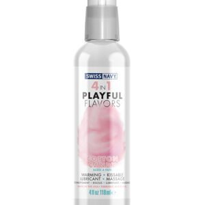 SWISS NAVY 4 IN 1 PLAYFUL FLAVORS COTTON CANDY 4OZ