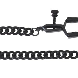 OPEN WIDE BLACKLINE CLAMP W/ LINK CHAIN