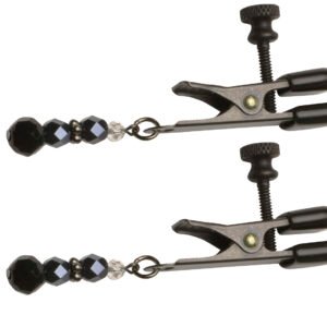 CLAMP BLACK BROAD TIP W/BEADS