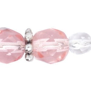 TWEEZER CLIT CLAMP W/PINK BEADS