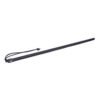 24 LEATHER WRAPPED CANE BLACK "