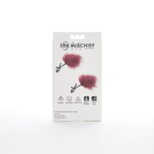 SEX & MISCHIEF ENCHANTED FEATHER NIPPLE CLAMPS