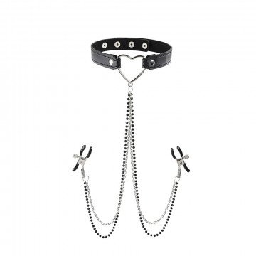 SS09834amornippleclampsbnlack