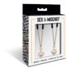 S&M BRAT PEARL NIPPLE CLIPS