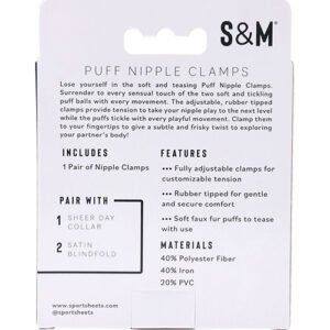 SEX & MISCHIEF PUFF NIPPLE CLAMPS