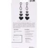 SEX & MISCHIEF HEART NIPPLE CLAMPS