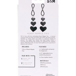 SEX & MISCHIEF HEART NIPPLE CLAMPS