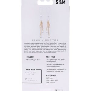 SEX & MISCHIEF PEARL NIPPLE TIES
