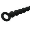 SEX & MISCHIEF BLACK SILICONE ANAL BEADS