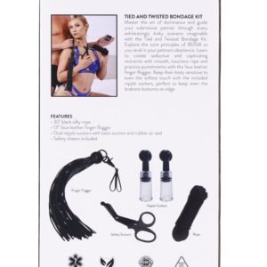 SPORTSHEETS TIED & TWISTED BONDAGE KIT