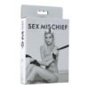 SEX & MISCHIEF BEGINNERS SILK SASH RESTRAINT BLACK