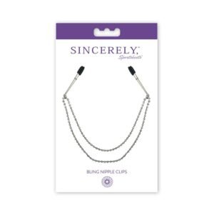 SINCERELY BLING NIPPLE CLIPS
