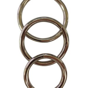 SEAMLESS METAL O RING 3 PACK 1.5/ 1.75" / 2" "