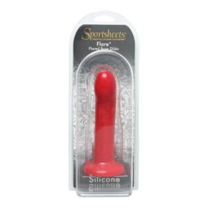 SEDEUX INFLAREIN SILICONE DILDO RED PEARL