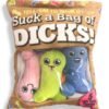 PLUSHY PILLOW SUCK A BAG OF DICKS